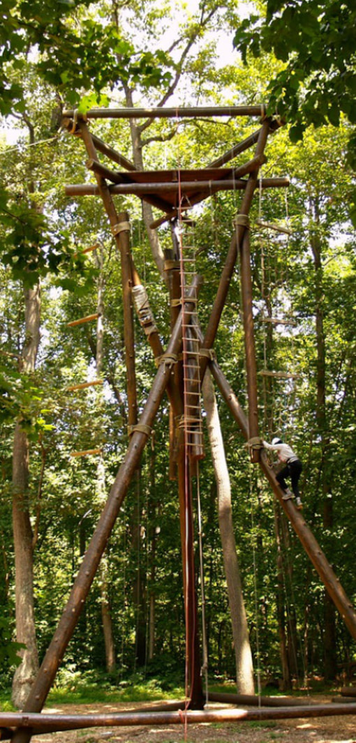 Alpine Tower at Echo Hill Camp | Maryland Summer Camps